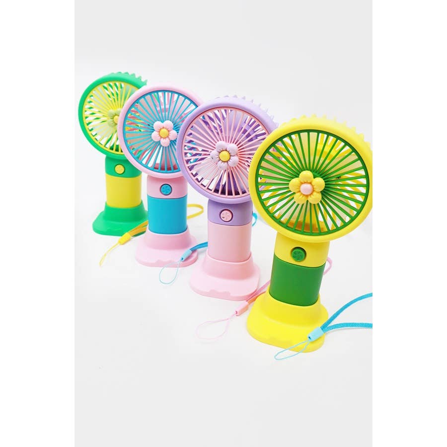 Portable Hand Fan with USB Charger