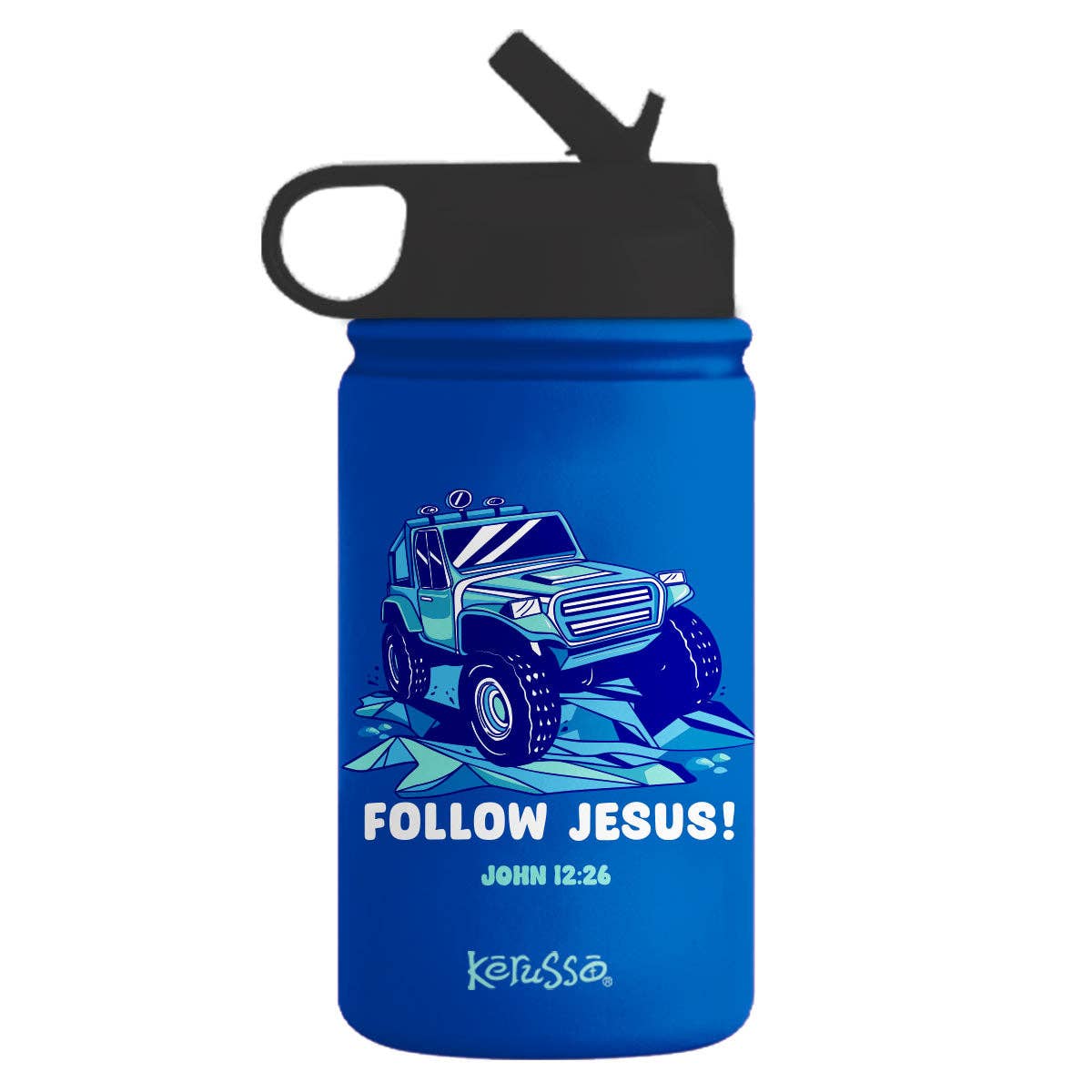 Kerusso 12 oz Sport Bottle Follow Jesus