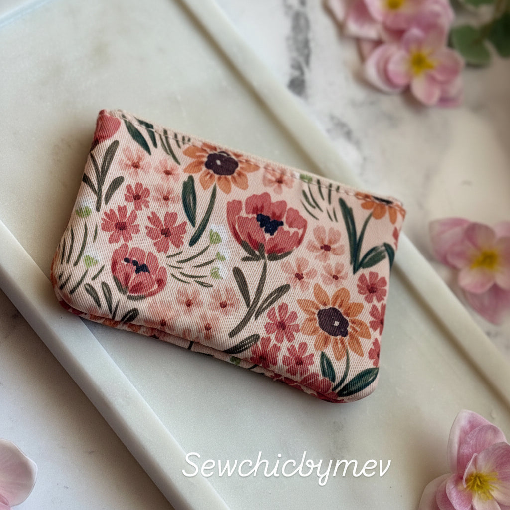 Sunny Poppies Coin Pouch
