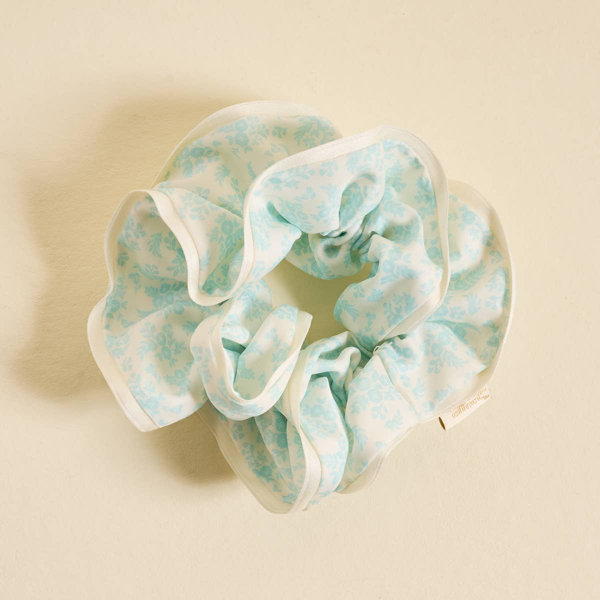 Ruffle Up Scrunchie–Something Blue