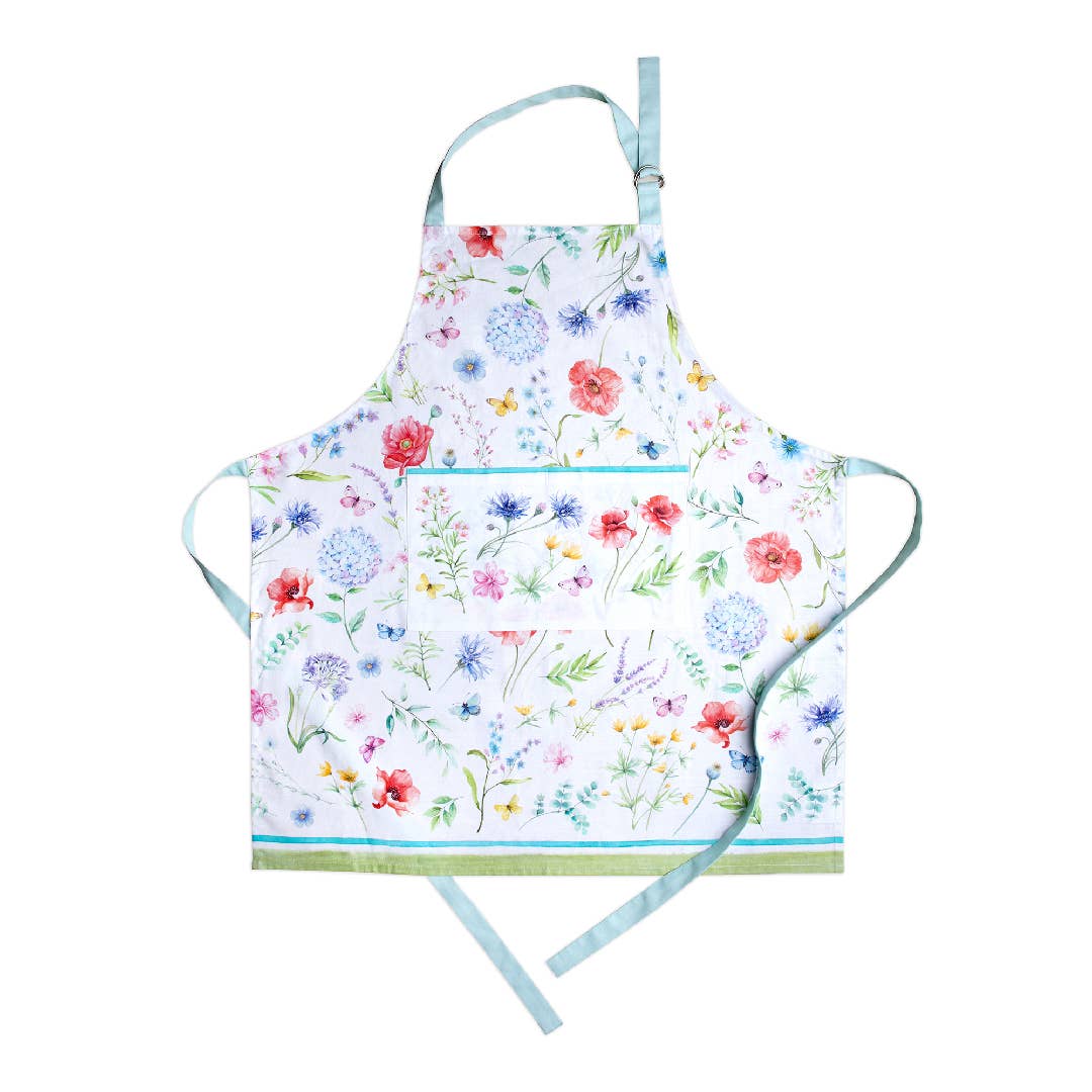 Apron 100% Cotton - Spring/Summer - Just Floral