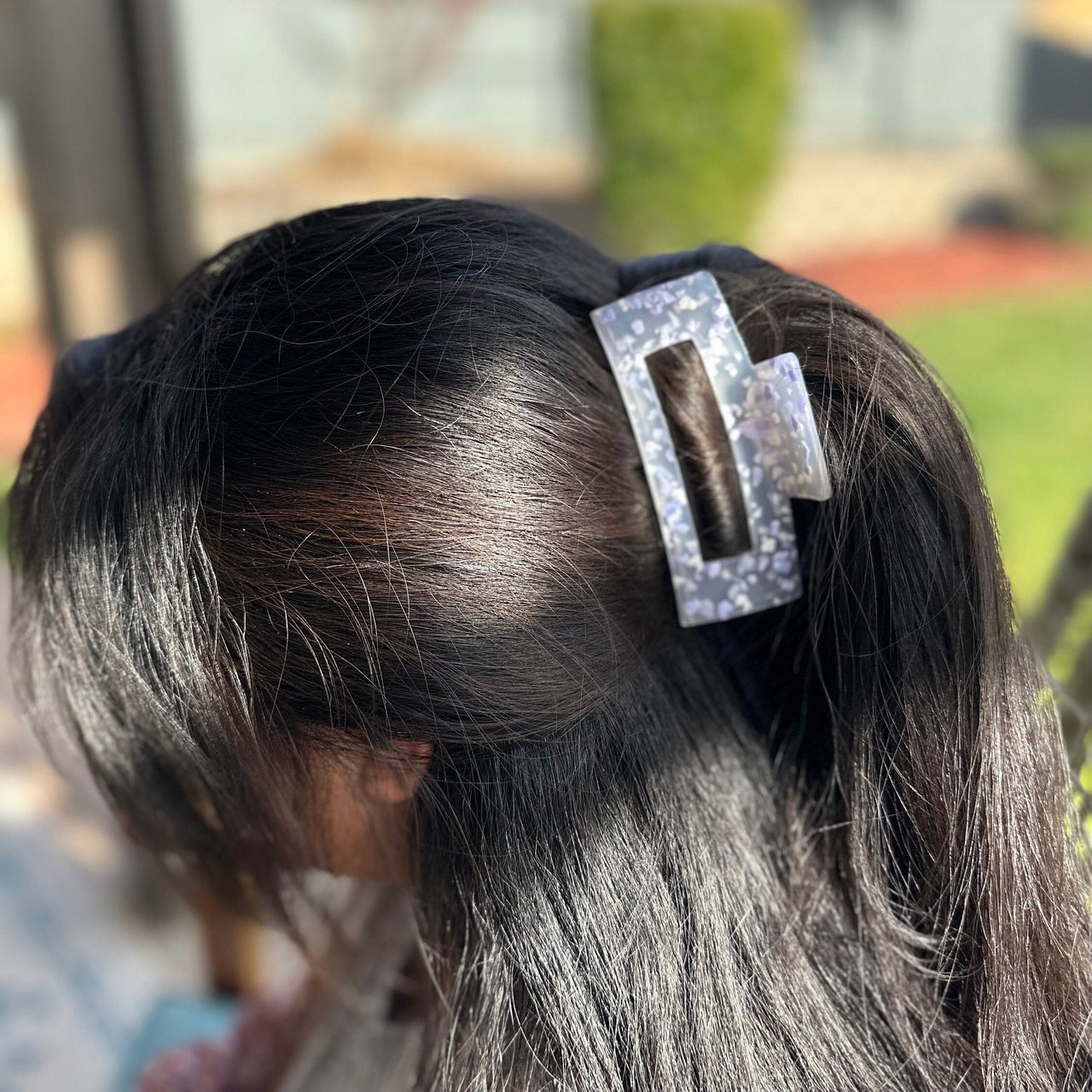 Large acetate Hair Clip Claw