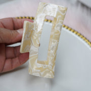 Large acetate Hair Clip Claw