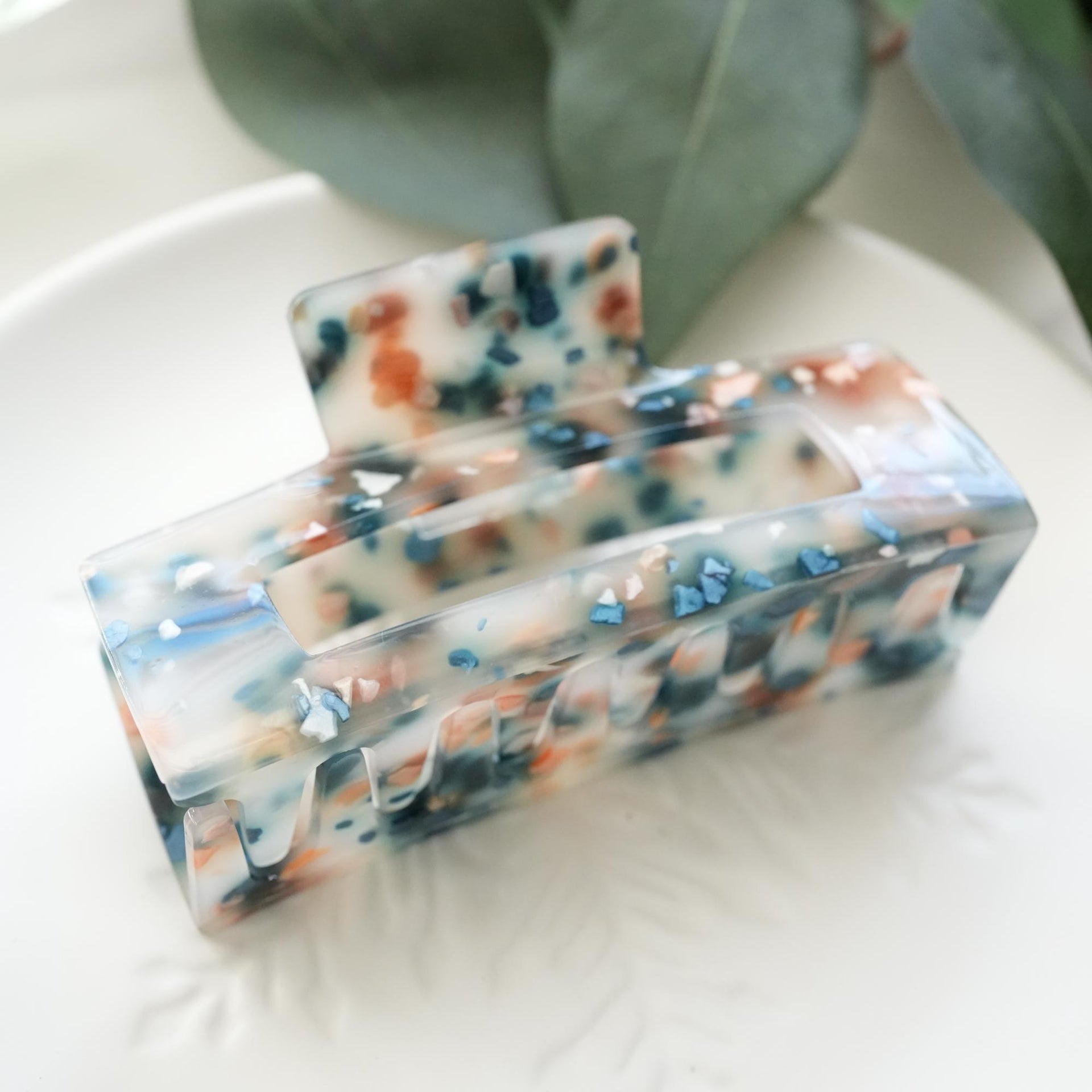 Large acetate Hair Clip Claw