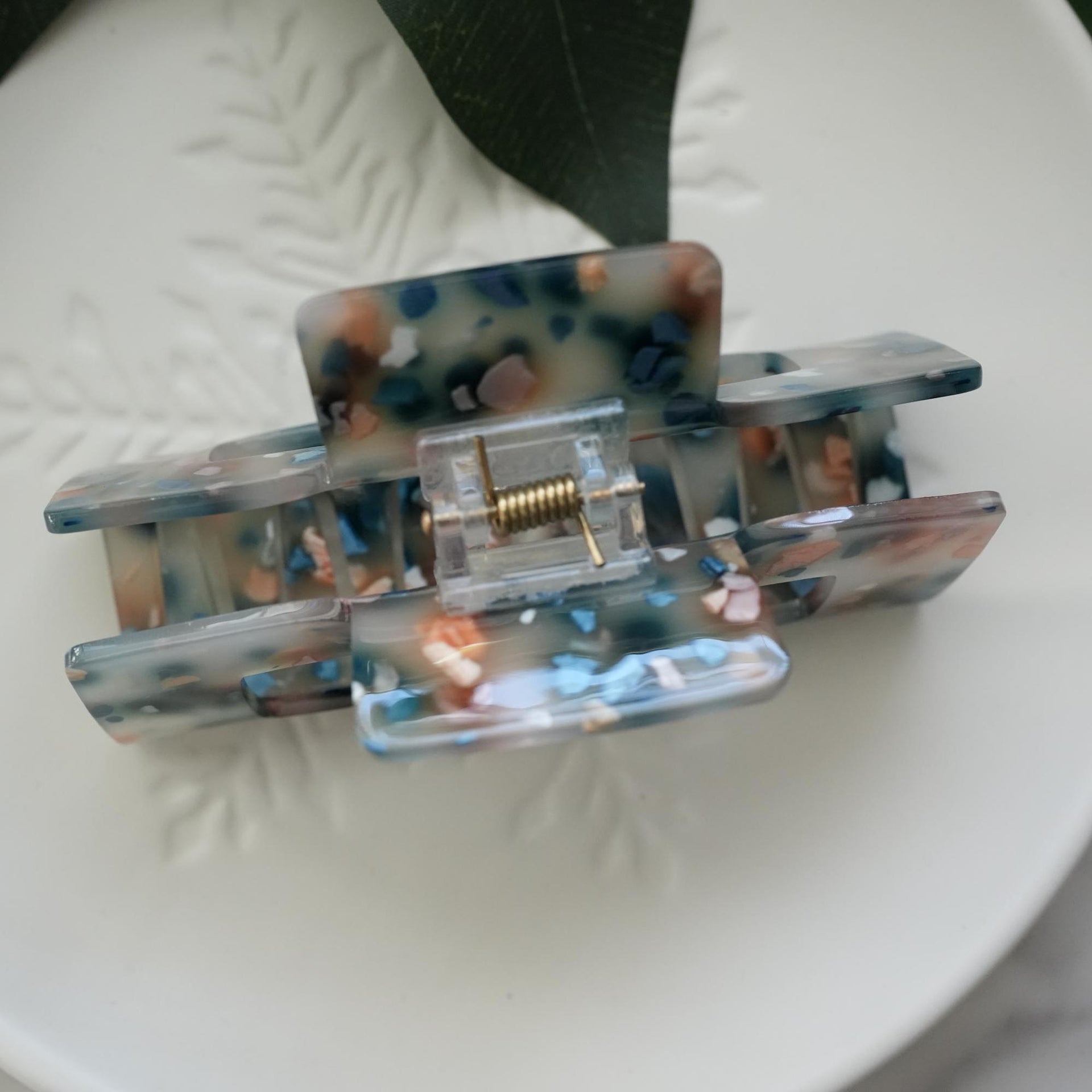 Large acetate Hair Clip Claw