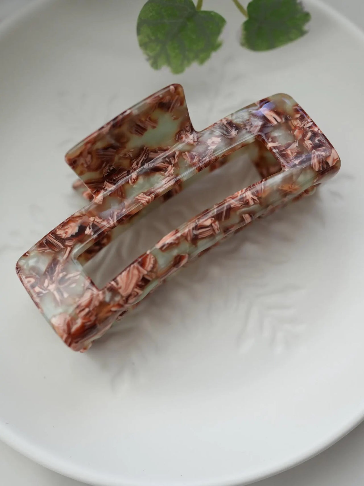 Large acetate Hair Clip Claw